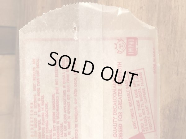 Impko社製のプレイボーイズの60年代ビンテージ水張りステッカー