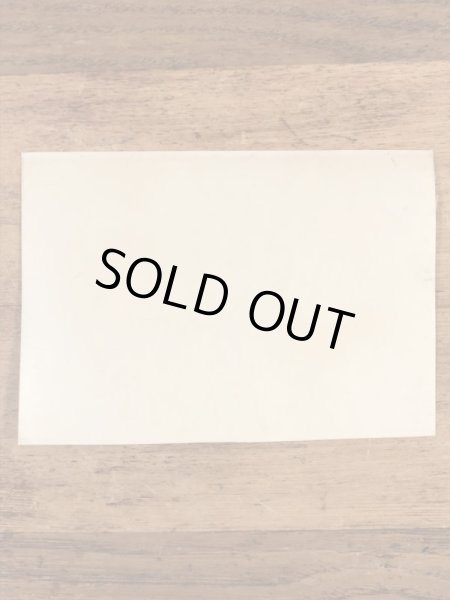 Impko社製のピエロの60年代ビンテージ水張りステッカー