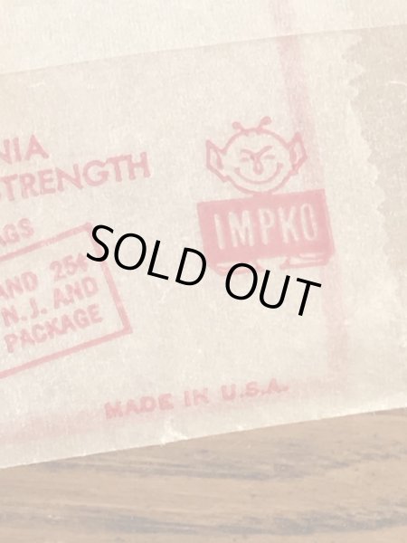 Impko社製のプレイボーイズの60年代ビンテージ水張りステッカー