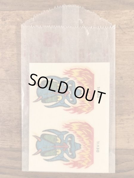 Impko社製のDevilの60’sヴィンテージウォータースライドデカール