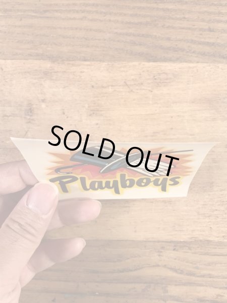 Impko社製のプレイボーイズの60年代ビンテージ水張りステッカー