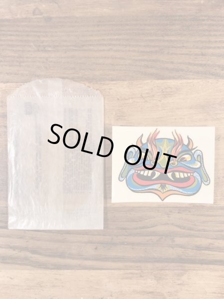 Impko社製の精霊の60年代ビンテージ水張りステッカー