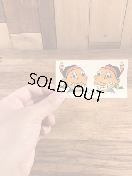 画像20: Impko “Indian” Water Slide Decal　インディアン　ビンテージ　水張りステッカー　ウォータースライドデカール　60年代 (20)