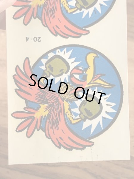 Impko社製のBirdの60’sヴィンテージウォータースライドデカール