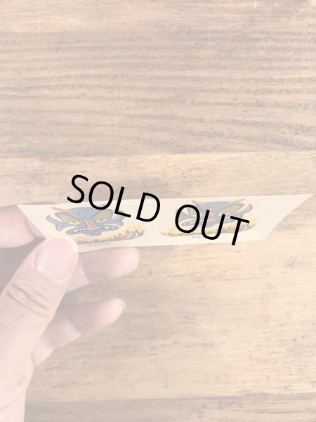 Impko社製のデビルの60年代ビンテージ水張りステッカー