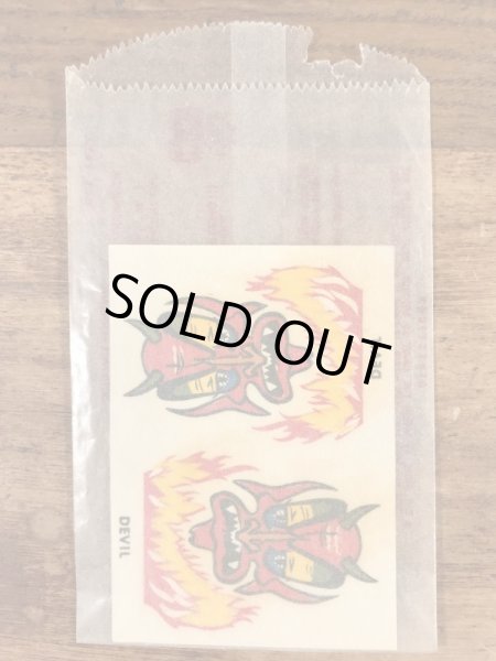 Impko社製のDevilの60’sヴィンテージウォータースライドデカール