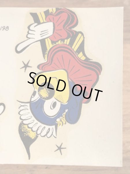 Impko社製のClownの60’sヴィンテージウォータースライドデカール