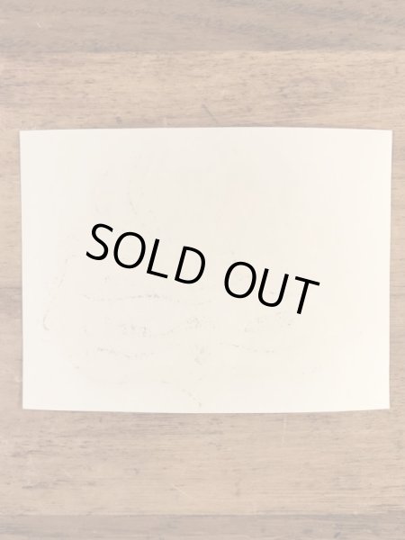 Impko社製の精霊の60年代ビンテージ水張りステッカー