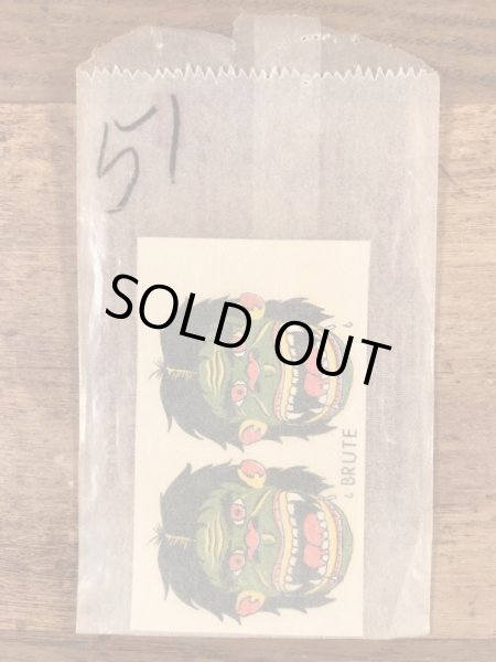 Impko社製のBruteの60’sヴィンテージウォータースライドデカール