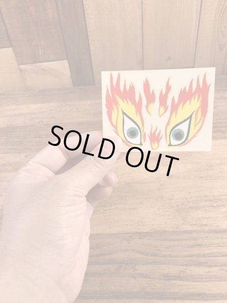 Impko社製のFire Eyesの60’sヴィンテージウォータースライドデカール