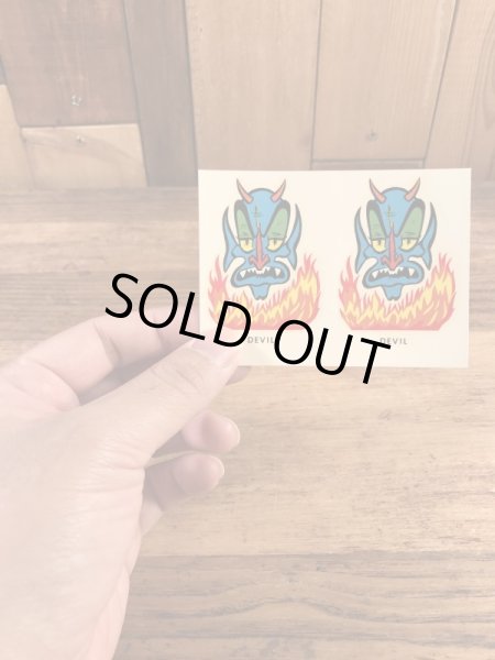 Impko社製のDevilの60’sヴィンテージウォータースライドデカール