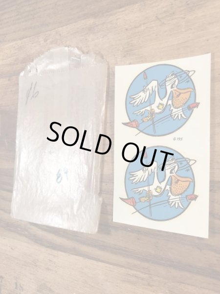 Impko社製のペリカンの60’sヴィンテージウォータースライドデカール