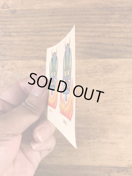 Impko社製のDevilの60’sヴィンテージウォータースライドデカール