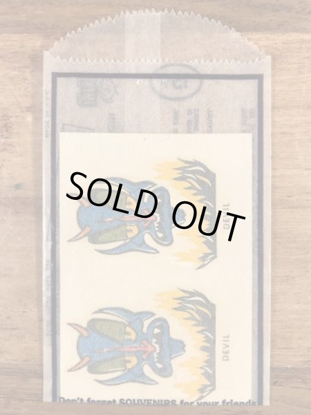 Impko社製のDevilの60’sヴィンテージウォータースライドデカール