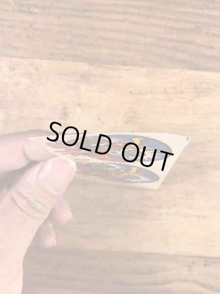 Impko社製の鳥の60年代ビンテージ水張りステッカー