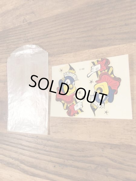 Impko社製のClownの60’sヴィンテージウォータースライドデカール