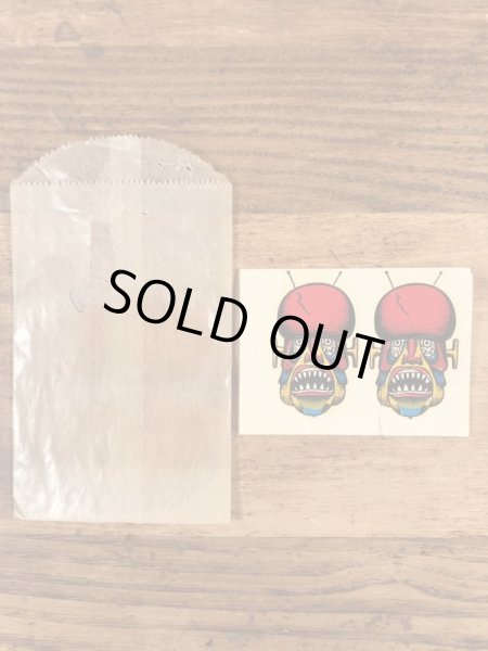 Impko社製のキューティの60年代ビンテージ水張りステッカー