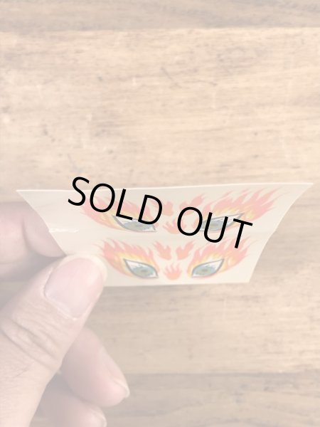 Impko社製のファイヤーアイの60年代ビンテージ水張りステッカー