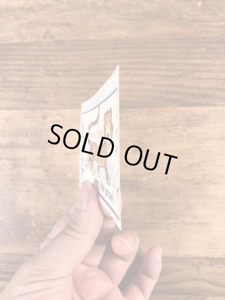 Impko社製のI'm a Tigerの60年代ビンテージ水張りステッカー