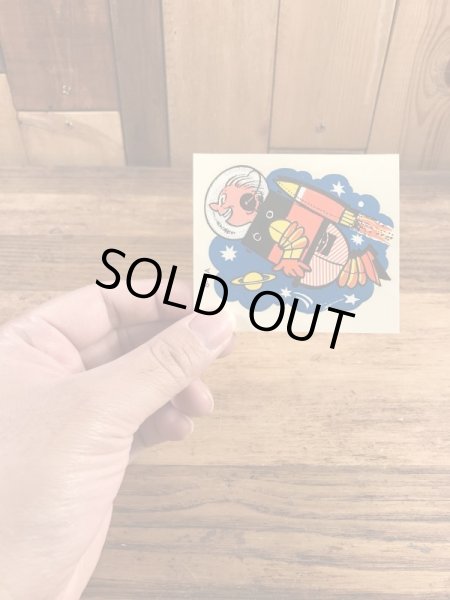 Impko社製のSpace Astronautsの60’sヴィンテージウォータースライドデカール