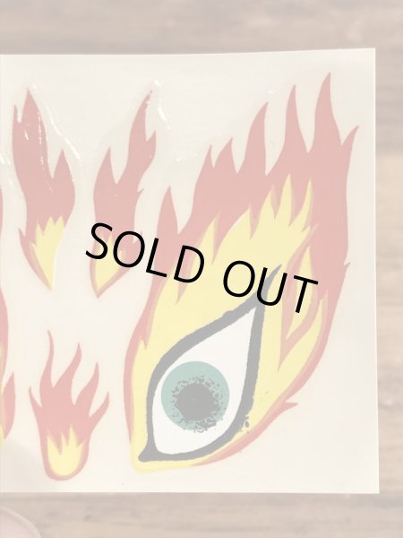 Impko社製のFire Eyesの60’sヴィンテージウォータースライドデカール