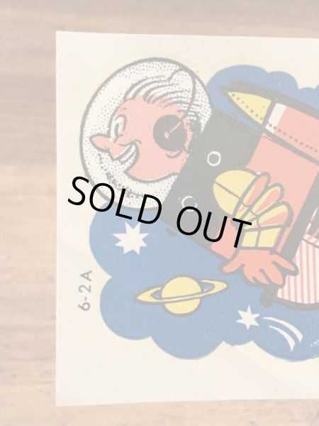 Impko社製のアストロノーツの60年代ビンテージ水張りステッカー