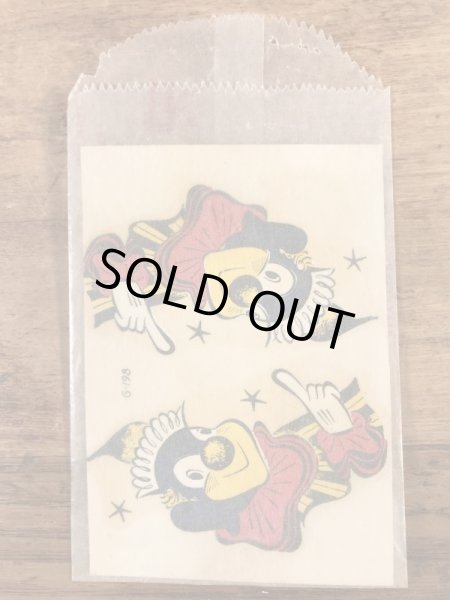 Impko社製のClownの60’sヴィンテージウォータースライドデカール