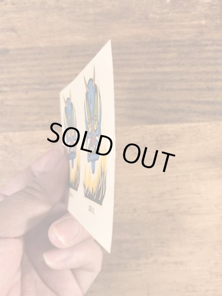 Impko社製のDevilの60’sヴィンテージウォータースライドデカール