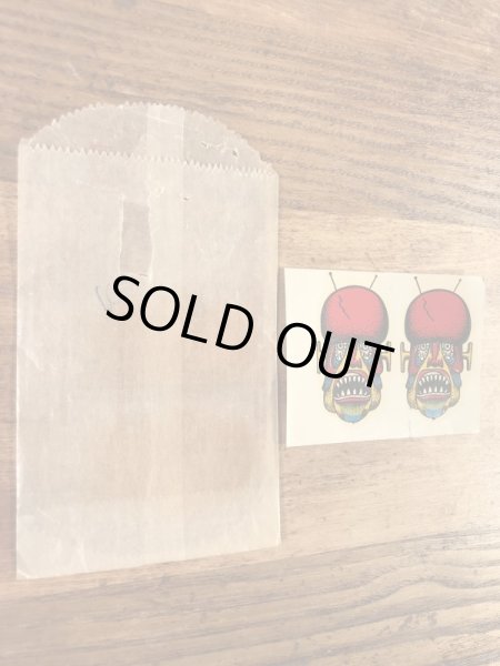 Impko社製のキューティの60年代ビンテージ水張りステッカー