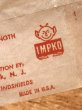 Impko社製のインディアンの60年代ビンテージ水張りステッカー