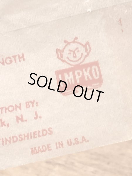 Impko社製のインディアンの60年代ビンテージ水張りステッカー