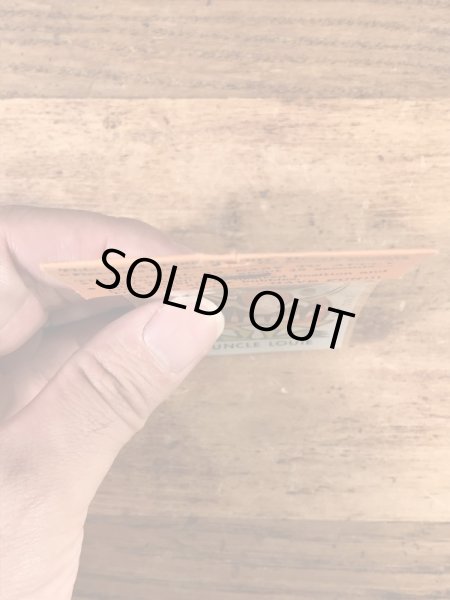 Impko社製のUncle Louieの50’sヴィンテージウォータースライドデカール