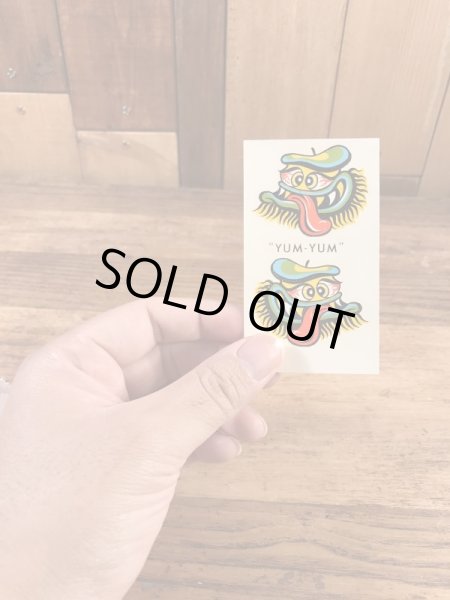 Impko社製のYum Yumの60’sヴィンテージウォータースライドデカール