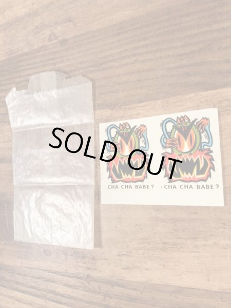 Impko社製のCha Cha Babe?の60’sヴィンテージウォータースライドデカール