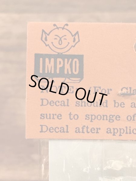 Impko社製のUncle Louieの50’sヴィンテージウォータースライドデカール