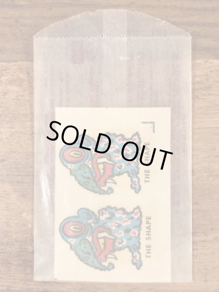 Impko社製のThe Shapeの60’sヴィンテージウォータースライドデカール