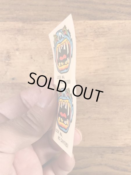 Impko社製のLook Ma,No Cavities!の60’sヴィンテージウォータースライドデカール