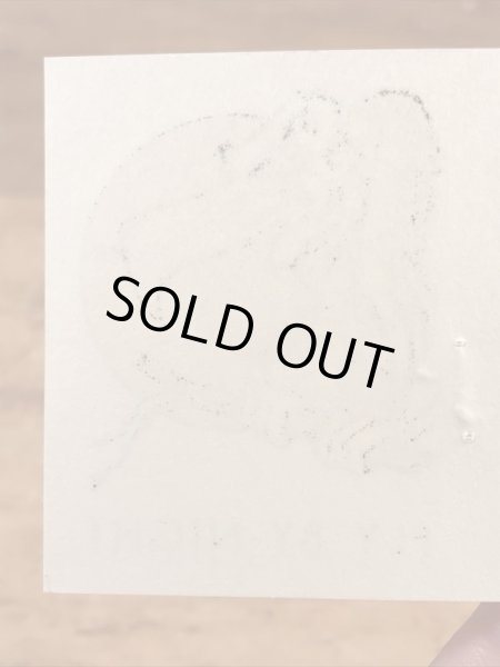 Impko社製のハゲタカの60年代ビンテージ水張りステッカー