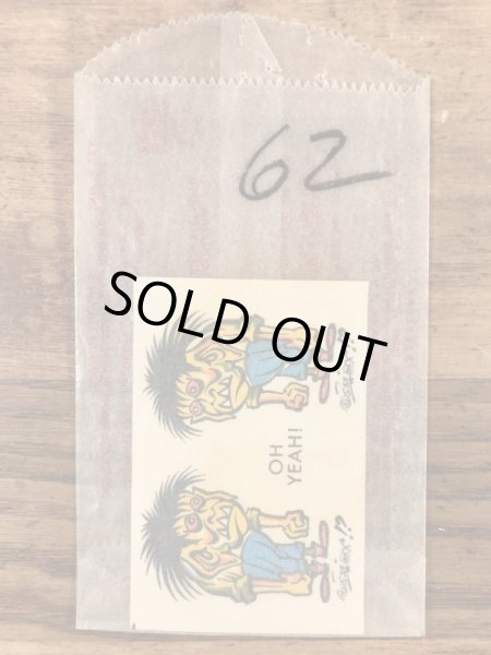 Impko社製のOh Yeah!の60’sヴィンテージウォータースライドデカール