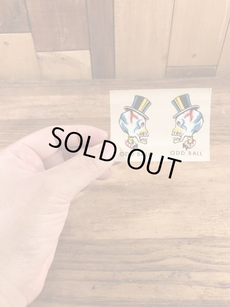 Impko社製のOdd Ballの60’sヴィンテージウォータースライドデカール