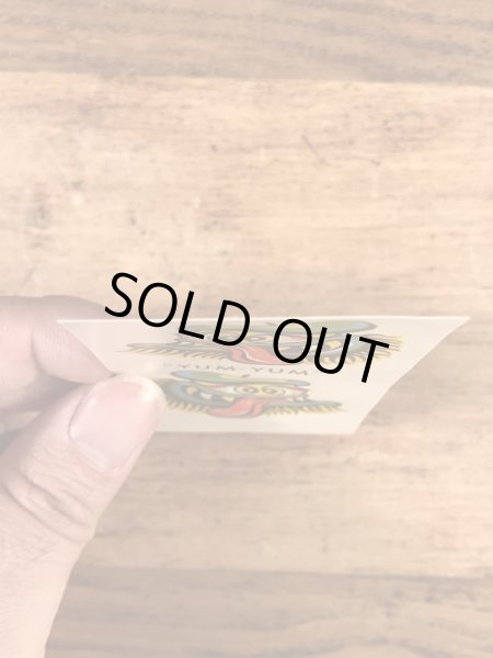 Impko社製のヤムヤムの60年代ビンテージ水張りステッカー