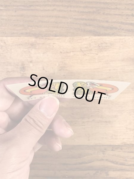 Impko社製のハゲタカの60年代ビンテージ水張りステッカー