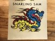 Impko社製のSnarling Samの60’sヴィンテージウォータースライドデカール