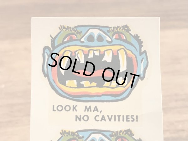 Impko社製のモンスターの60年代ビンテージ水張りステッカー