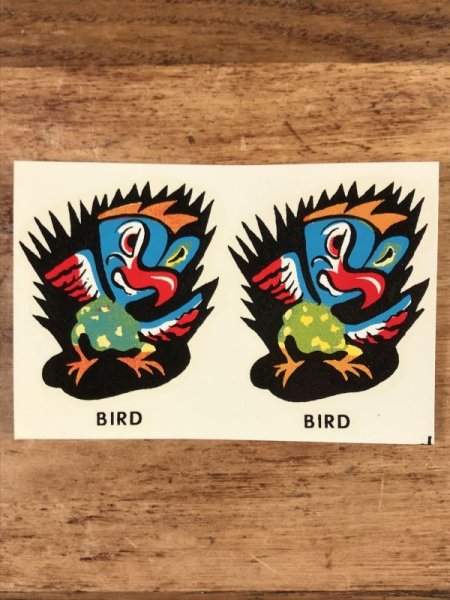 Impko社製のBirdの60’sヴィンテージウォータースライドデカール