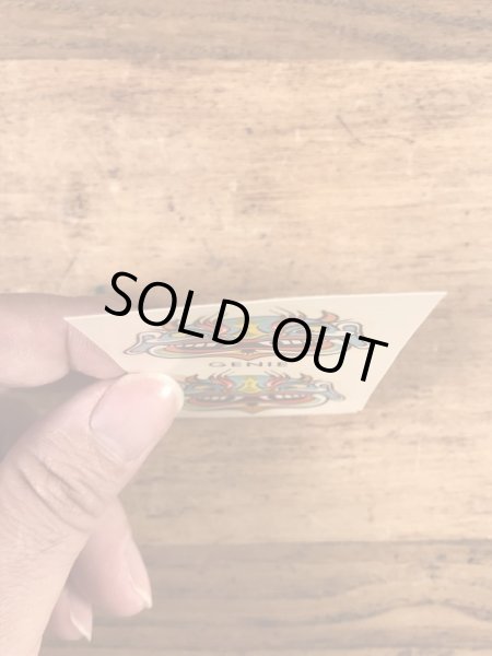 Impko社製の精霊の60年代ビンテージ水張りステッカー