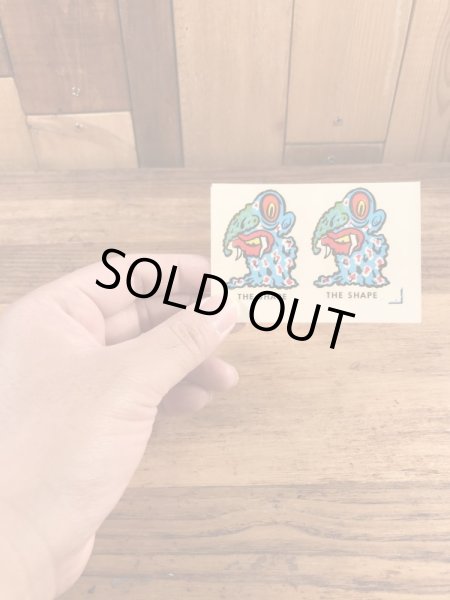 Impko社製のThe Shapeの60’sヴィンテージウォータースライドデカール