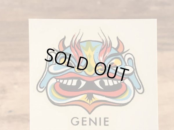 Impko社製の精霊の60年代ビンテージ水張りステッカー