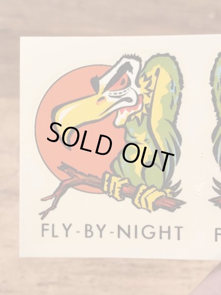 Impko社製のハゲタカの60年代ビンテージ水張りステッカー