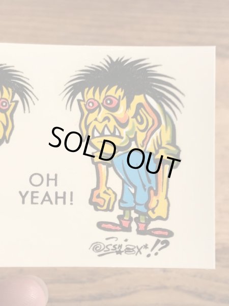 Impko社製のOh Yeah!の60’sヴィンテージウォータースライドデカール